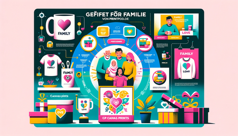 Infografik Kreative Ideen für Familienpräsente