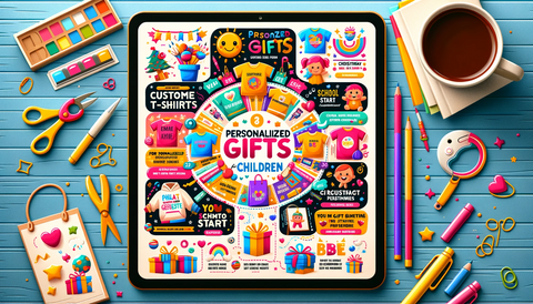Infografik Vielfältige Geschenkideen für Kinder Persönlichkeit und Freude