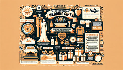 Personalisierte Geschenke zur Hochzeit Unvergessliche Momente schaffen infografik