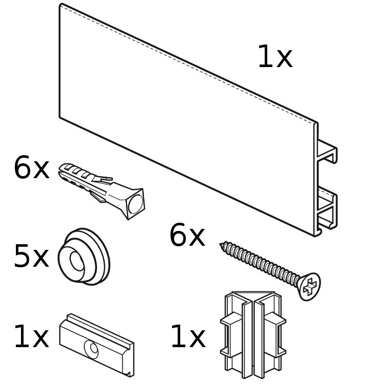 cliprail max picture hanging track