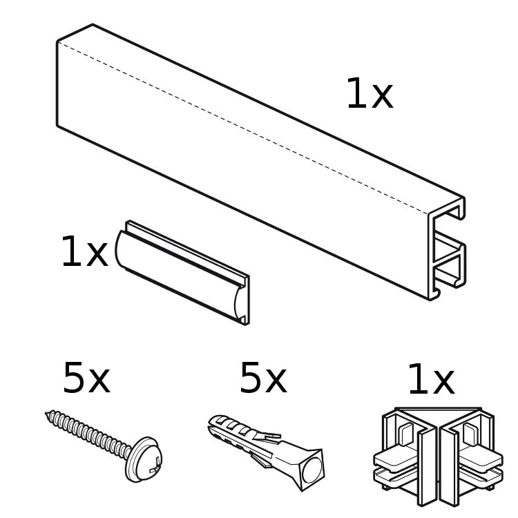 minirail picture hanging track