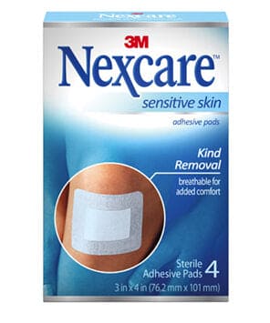 Nexcare Sensitive Skin Adhesive Pads 4 – Life Pharmacy Orewa