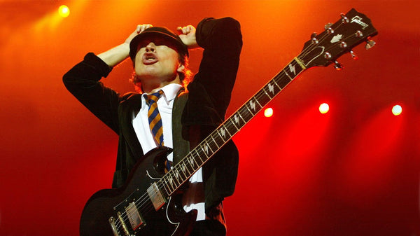 Angus Young with Gibson SG
