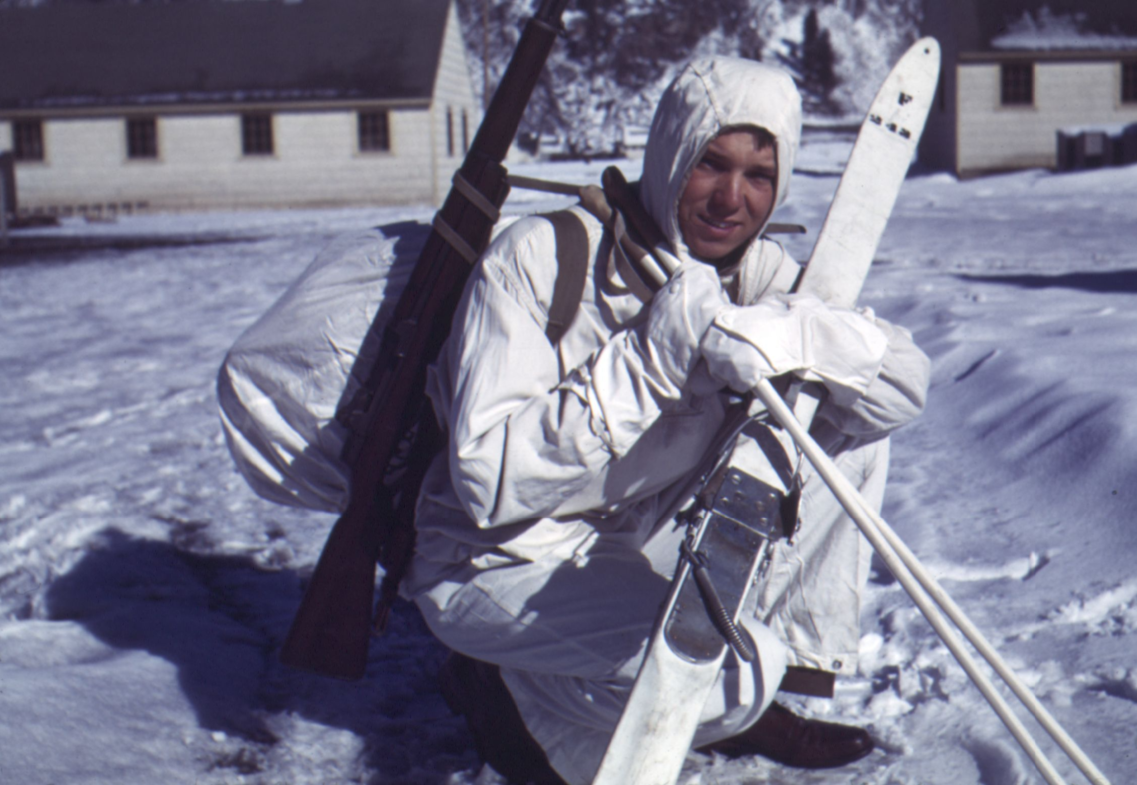 a Tenth Moutnain Division Soldier