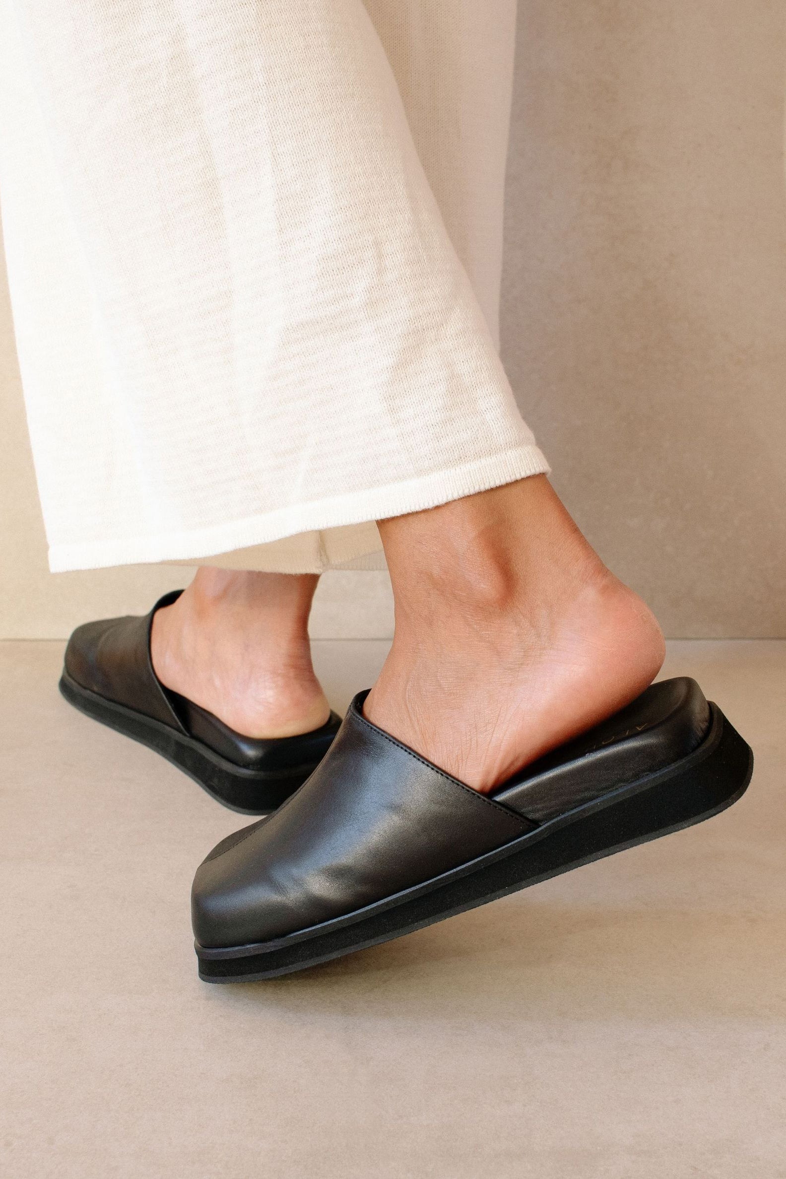 Alohas Whiz Clog Black