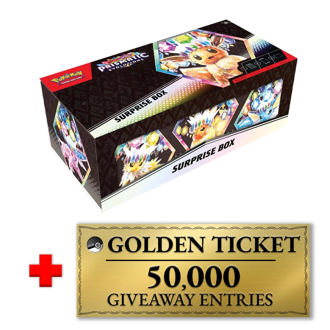 Prismatic Surprise Box and Golden Ticket