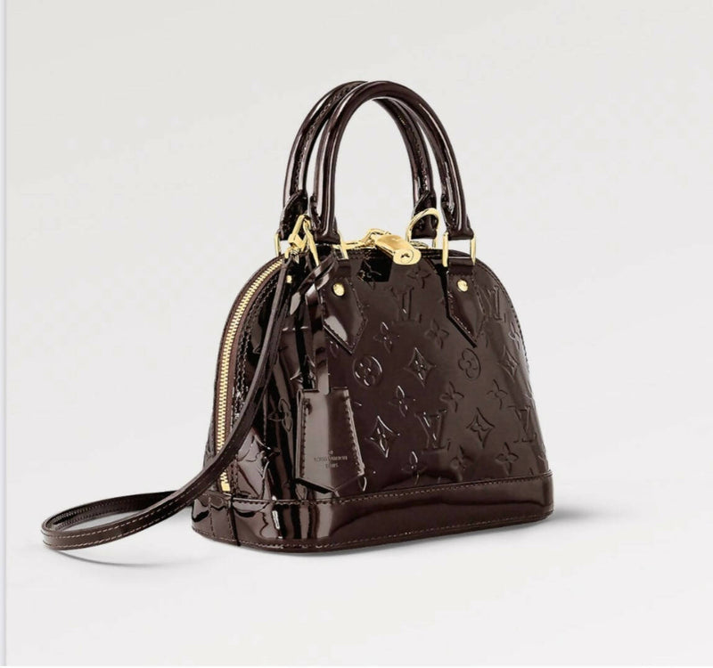 REAL VS. FAKE Louis Vuitton Alma BB Monogram Vernis leather / VLOG #8 /  Laarni B N'style 