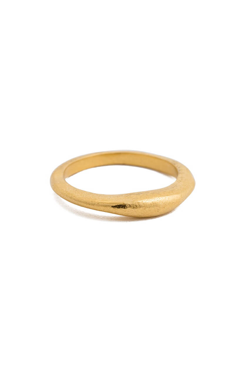 Golden Light Stacking Ring - Gold