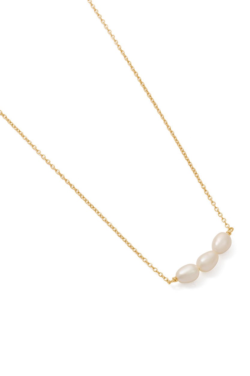 Isole Pearl Necklace - Gold