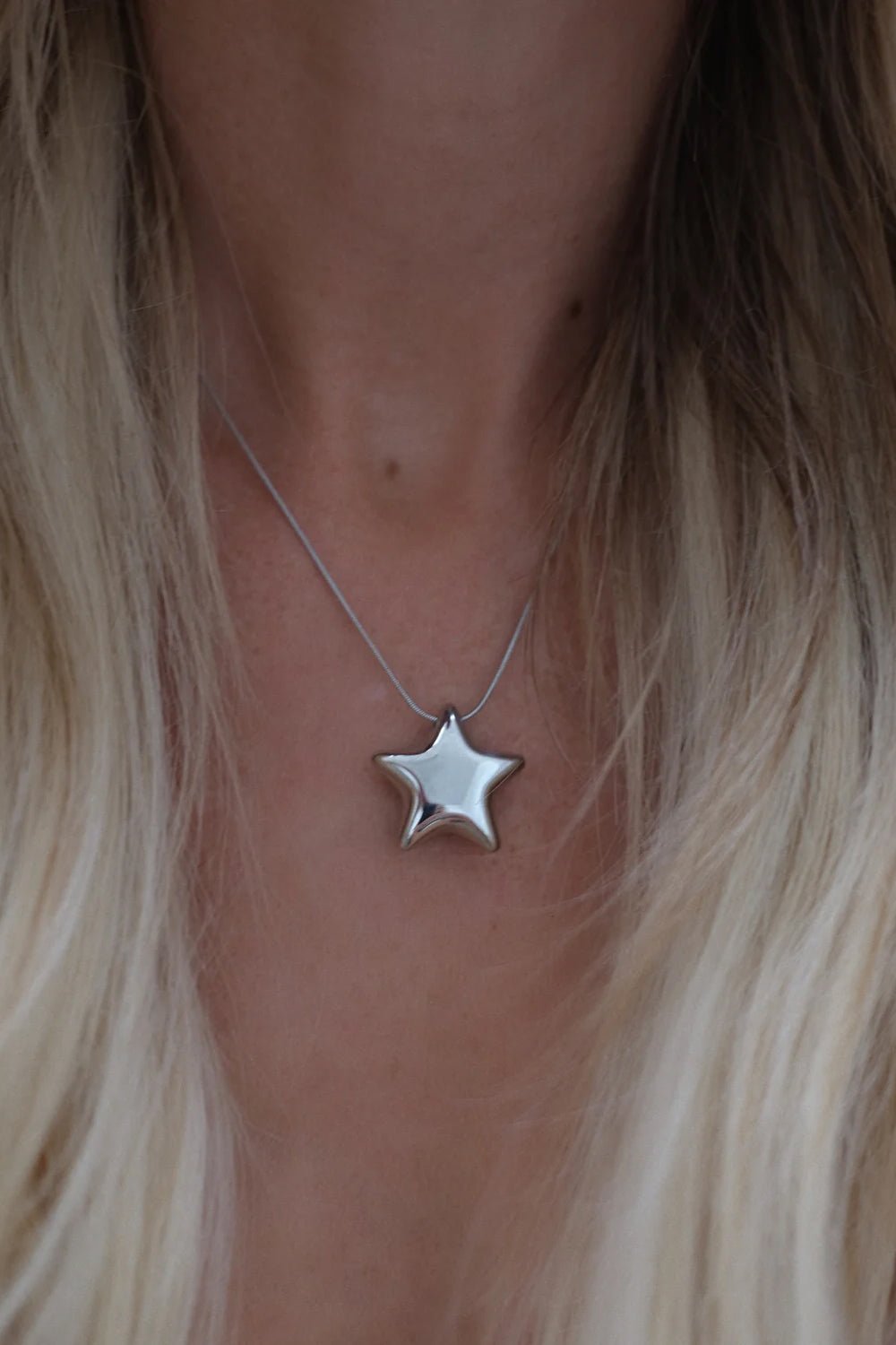 Star Necklace - Silver