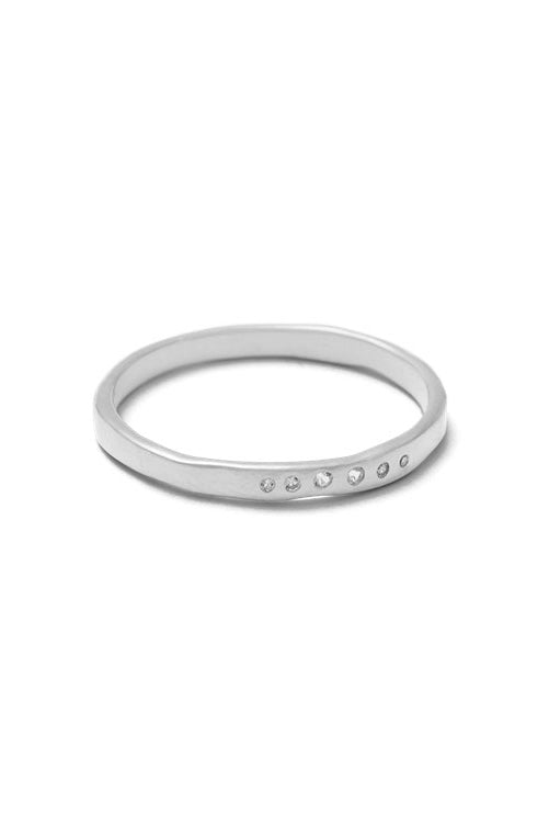 Sun Lines Ring - Silver