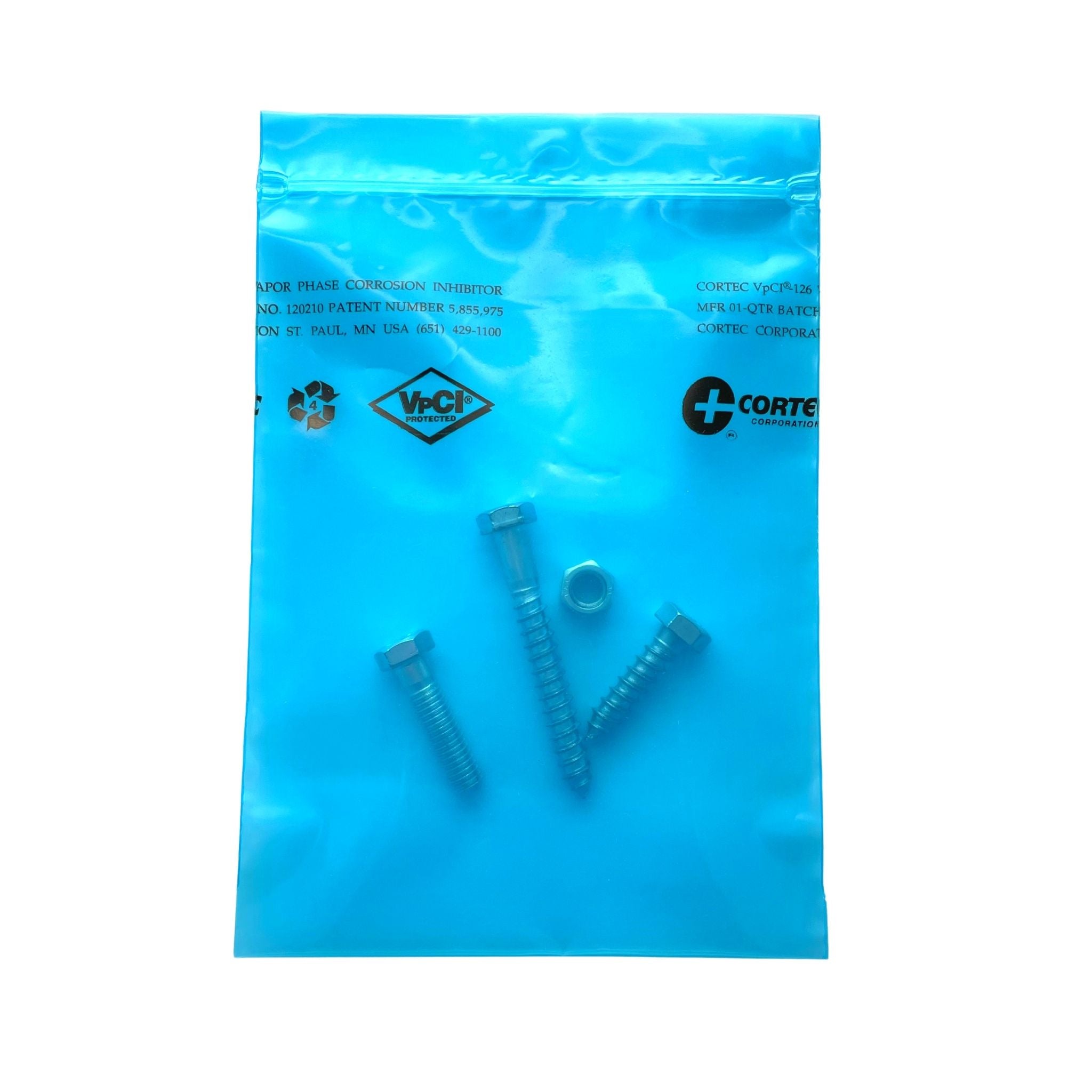 Buy VCI Rust Prevention Zip Close Bags (6x8 inches - 4 mil) Cortec VpCI-126  Anti Rust Top Seal VCI Poly Bags for Metal Protection (Pack of 10) Online  at desertcartINDIA