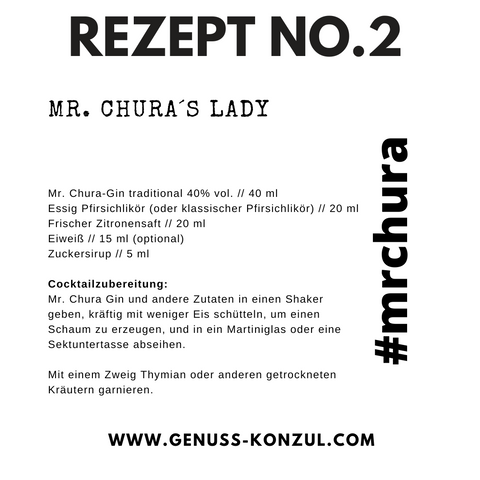 Rezept No.2 Mr.Chura