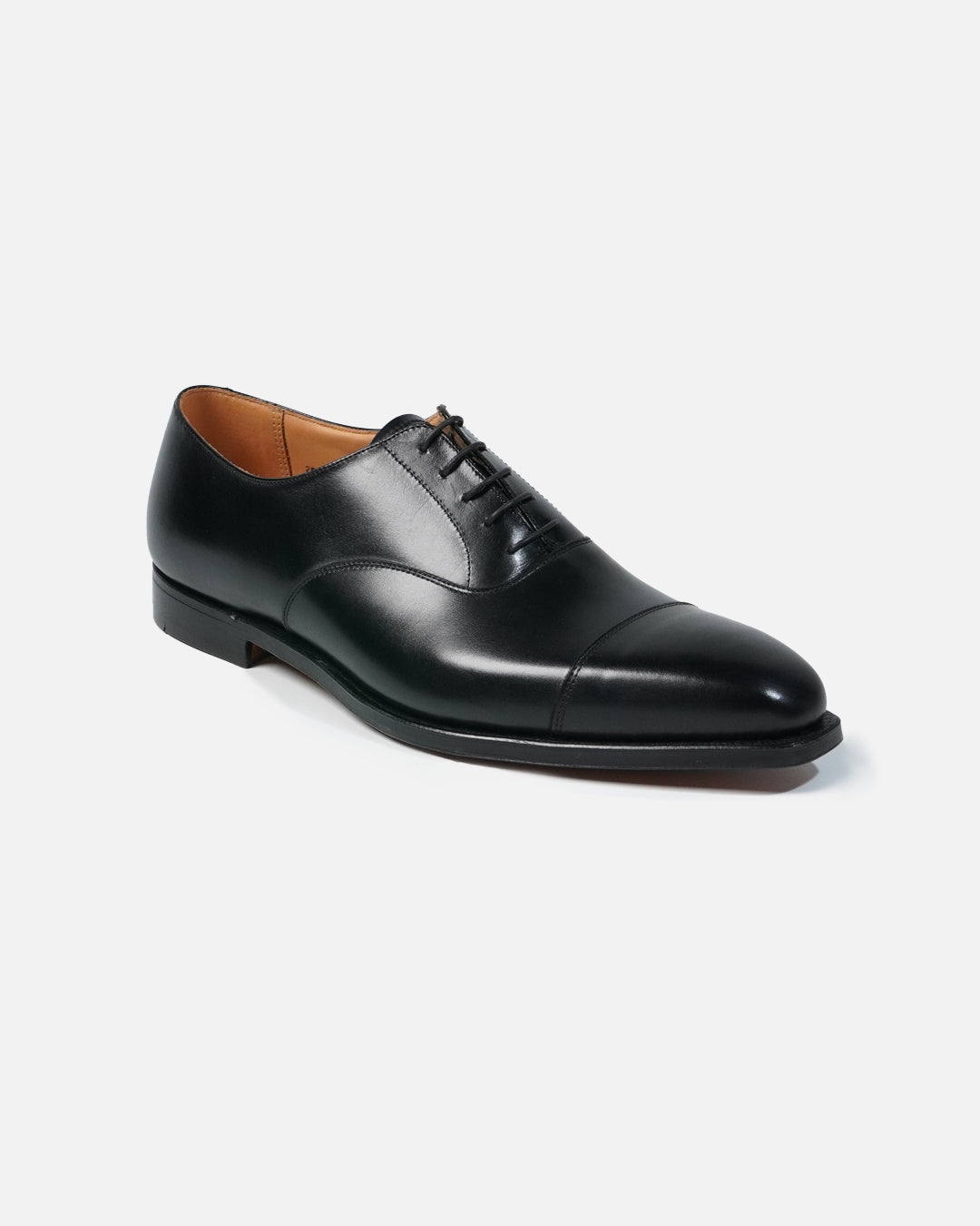 Crockett & Jones Audley Black Calf – The Decorum Bangkok