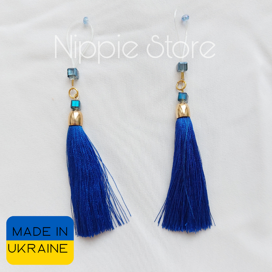 STAND WITH UKRAINE nipple jewelry nippie – Nippie Store