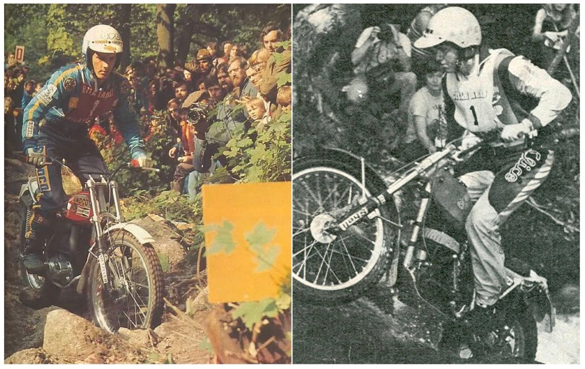 Yrjö Vesterinen and Martin Lampkin - Trial World Championship