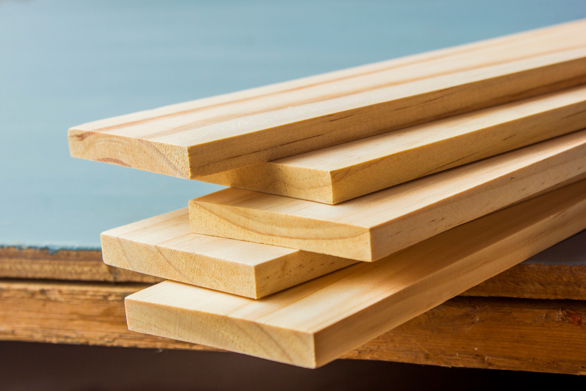 Pine is an eco friendly timber for a deck as it is grown to be used for this