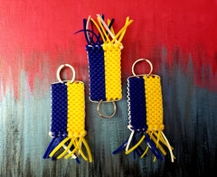 ukraine flag awareness keyring