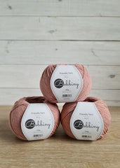 recycled cotton friendly yarn