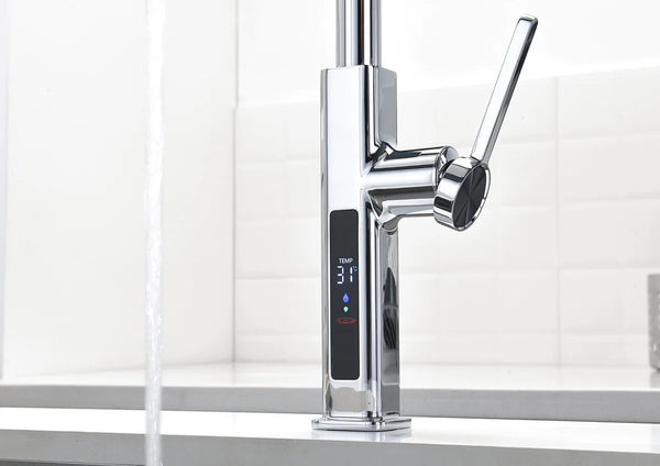 how to clean kitchen faucet handle