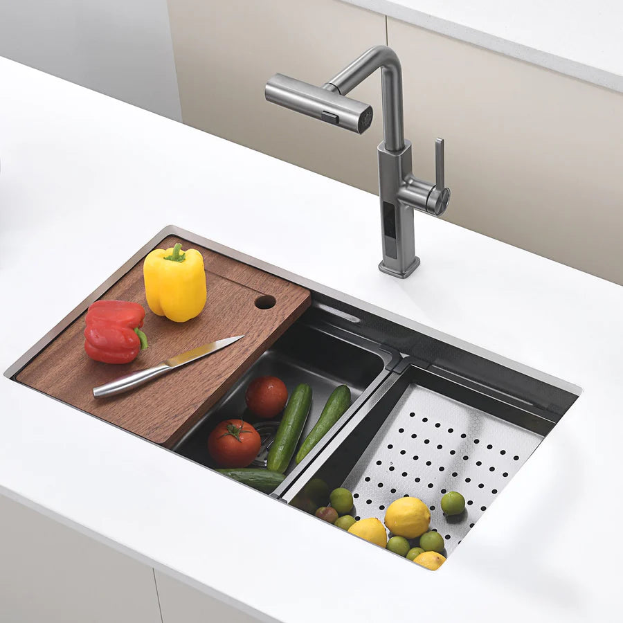 smart single bowl kitchen sink