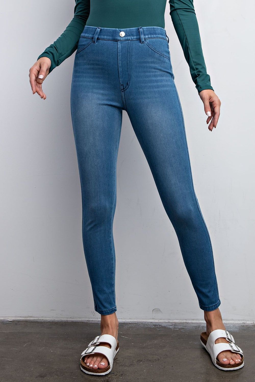 Leggings Jeggings High Waisted  Slim Jeggings Leggings Jeans