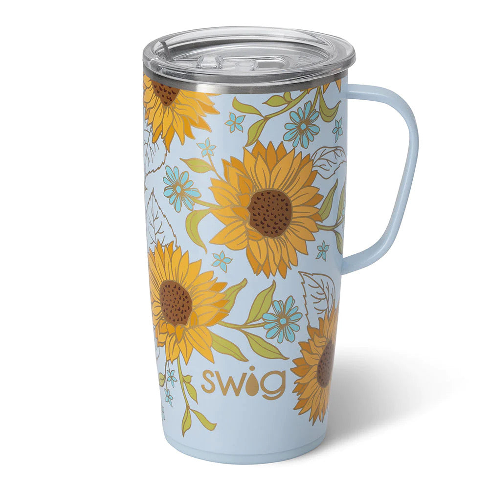 Swig Life - Sunflower Sunkissed Travel Mug (22oz)