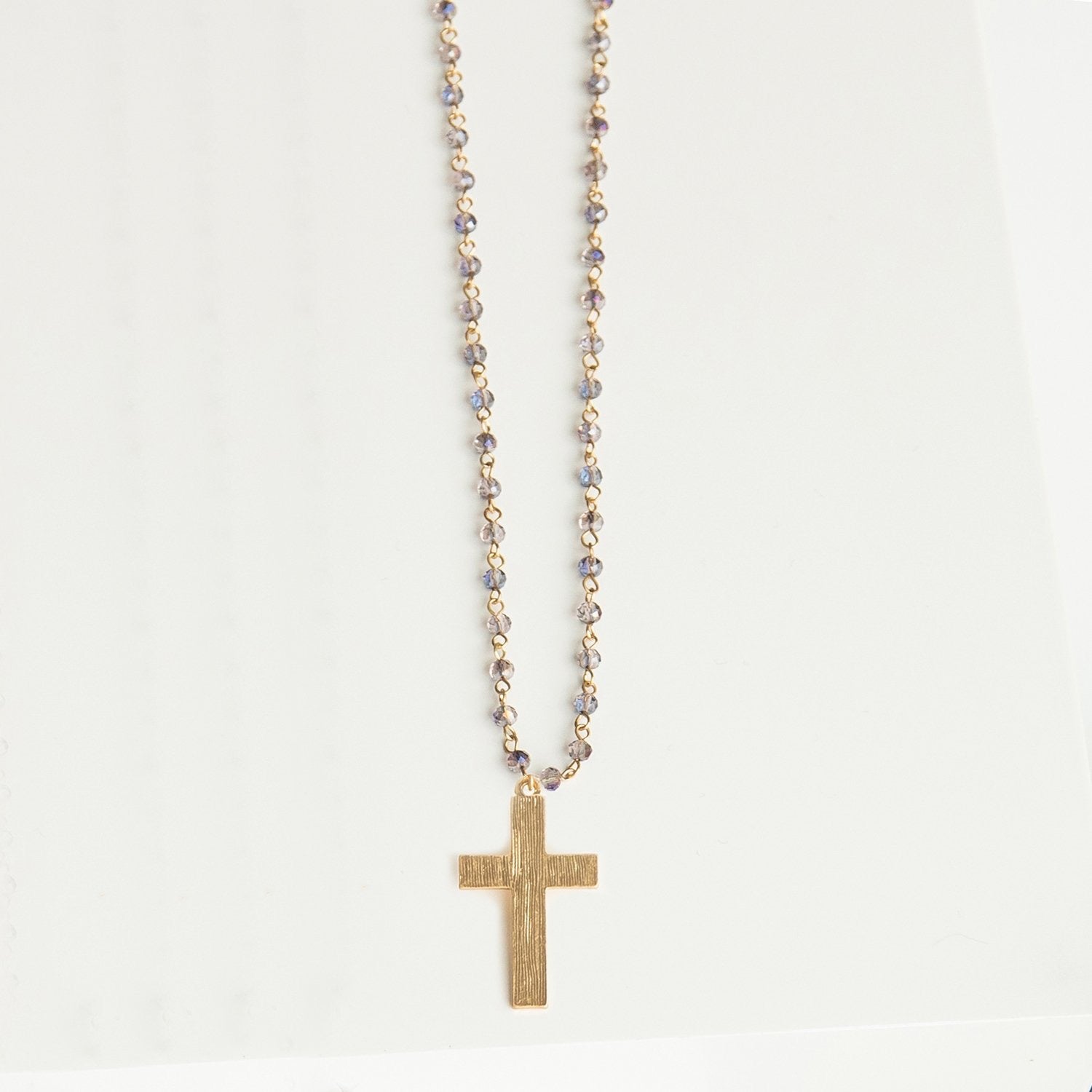 Brooke Cross Necklace