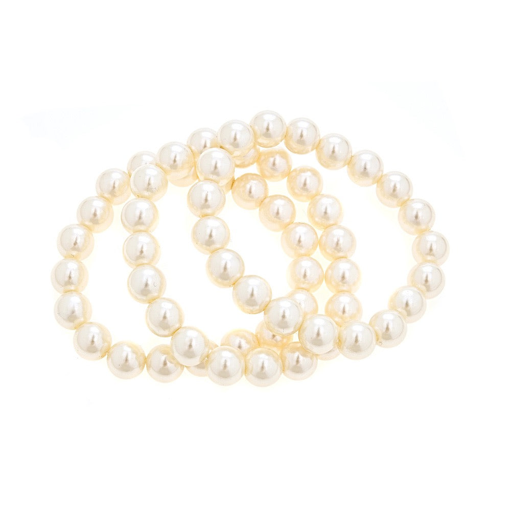 Stretch Pearl Bracelet