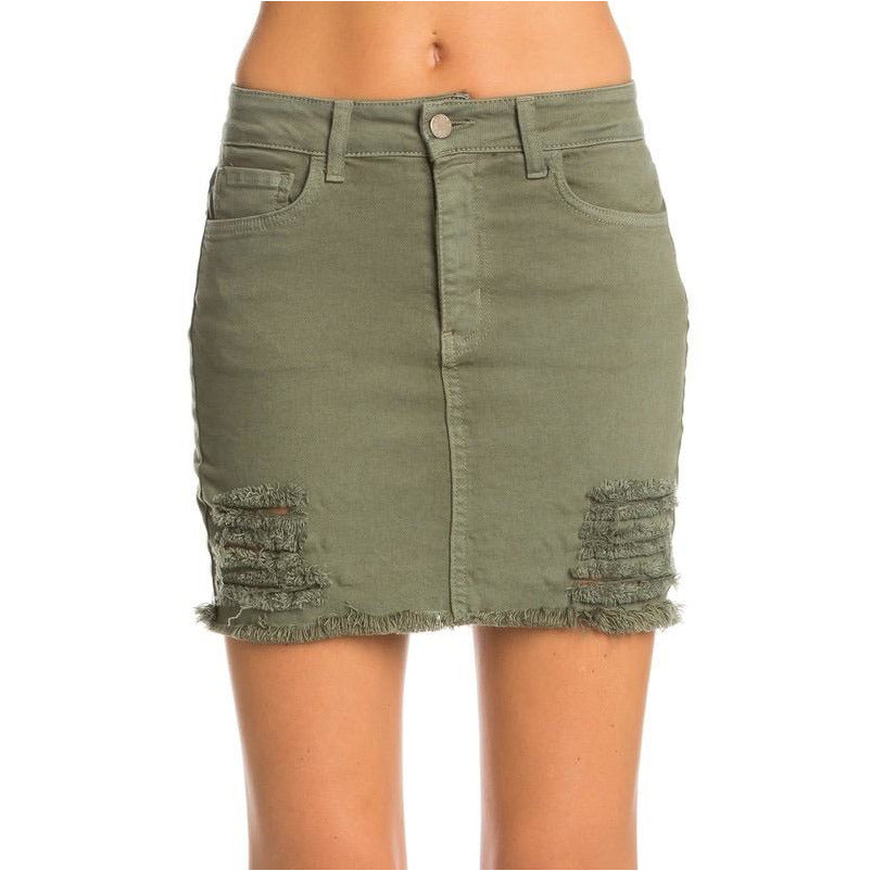 Lexington Clothing Reese Cotton Canvas Skirt - Short skirts - Boozt.com