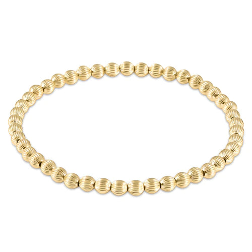 Enewton Dignity Gold Bead Bracelet-4mm