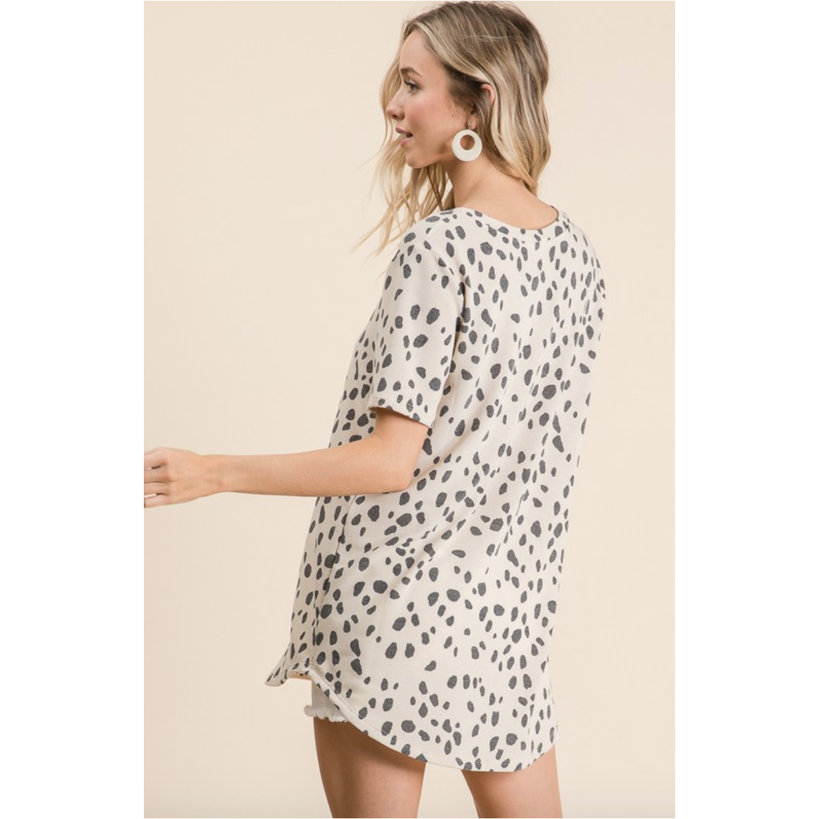 Dalmatian High-neck Tunic レディース | amazingcostaricarentals.com