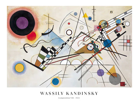 Composition VIII painting by Kandinsky 