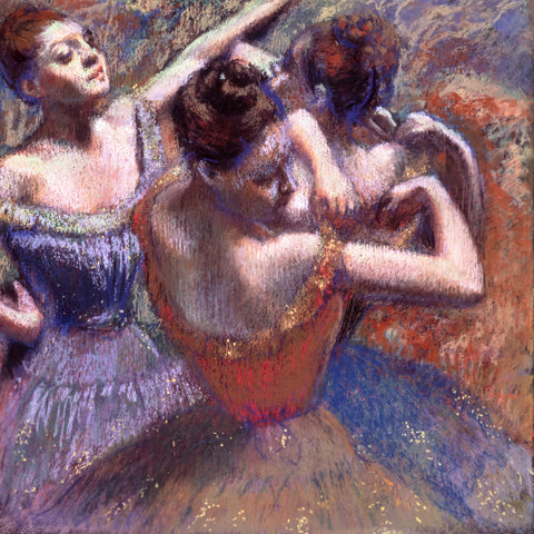 Dancer with raised arms by Edgar Degas