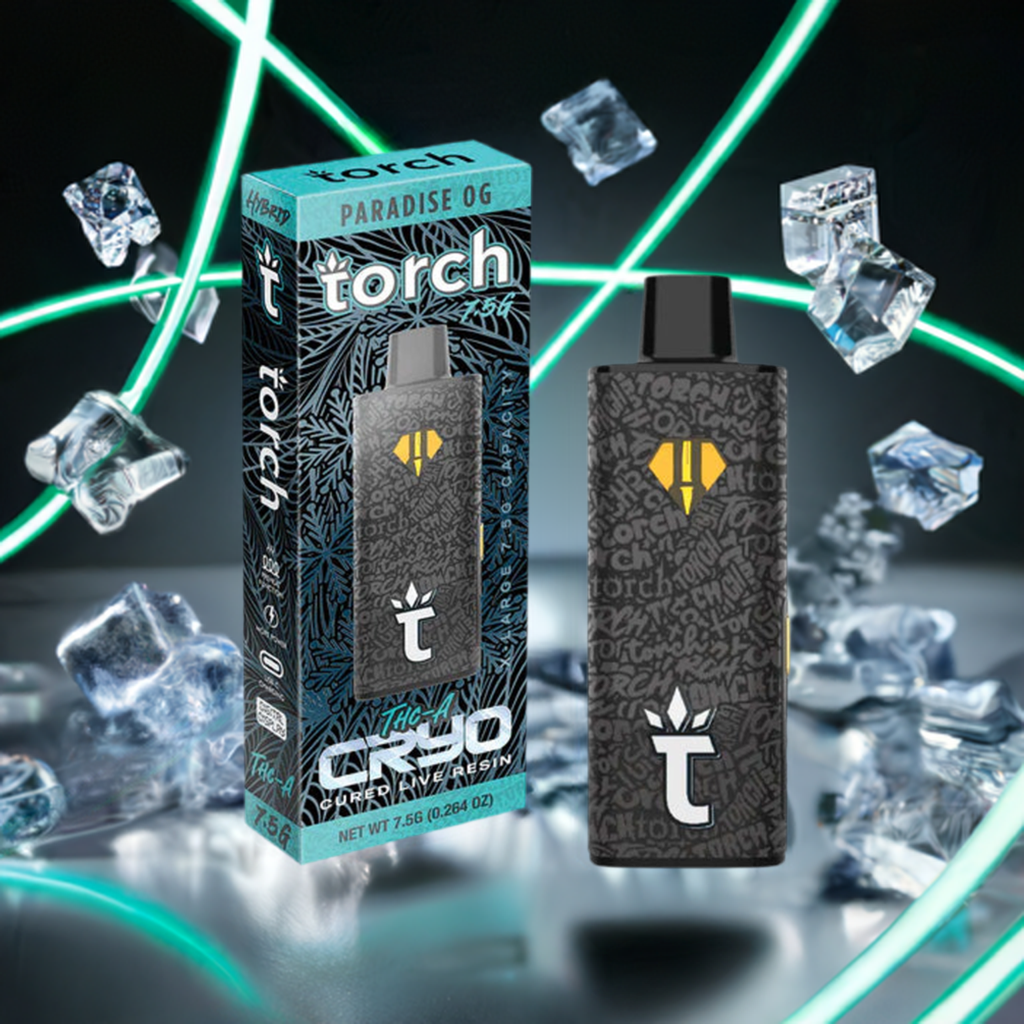 View Torch THCa Cryo Cured Live Resin 7.5g Disposables