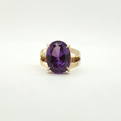 Alexandrite Ring 9k Gold