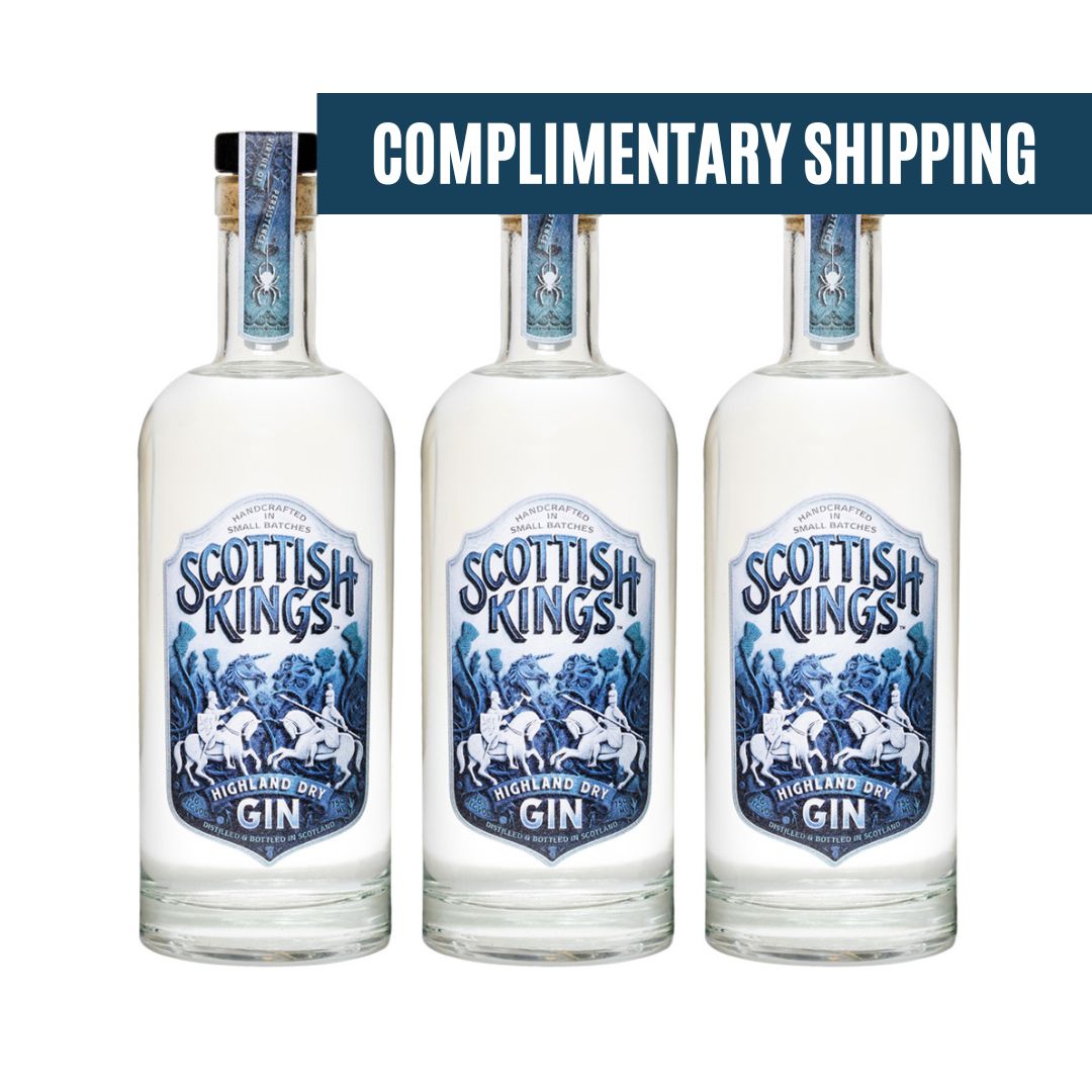 Scottish Kings Gin 3 PK - Scottish Kings product image