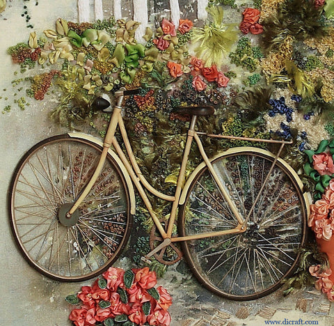 Embroidery-bicycle