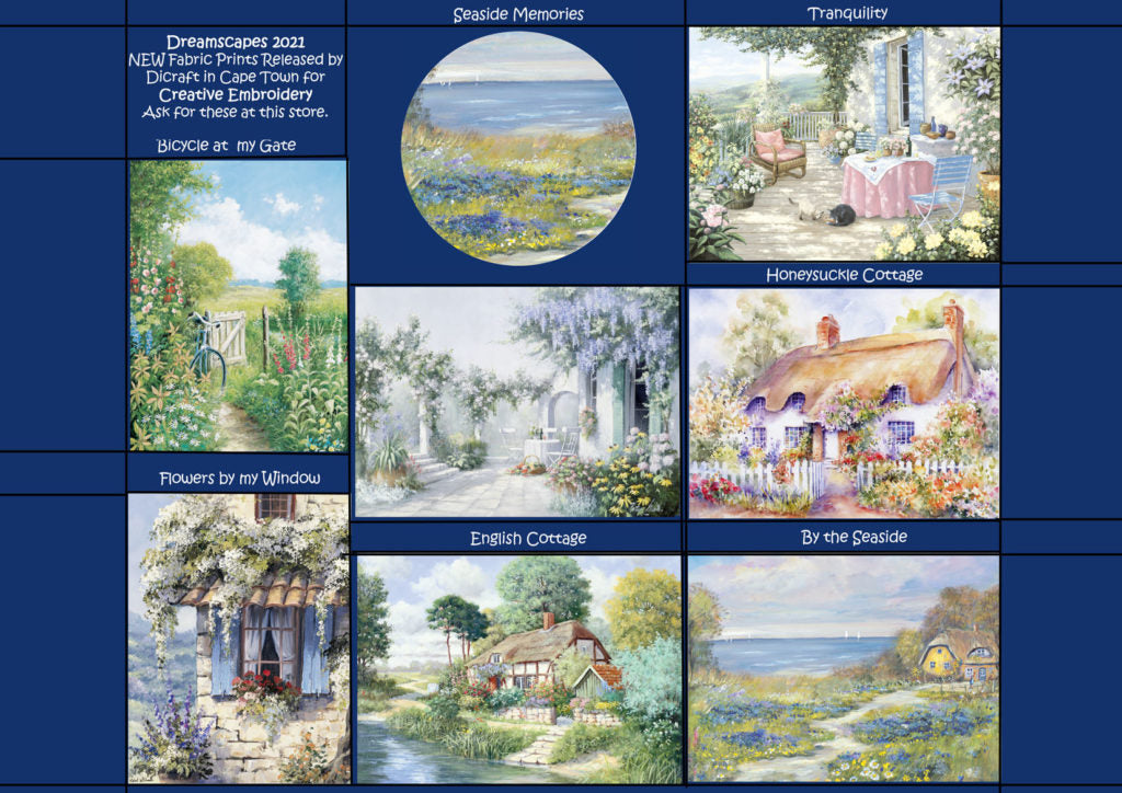 Miniature Dreamscapes SET of 8 in a Pack 