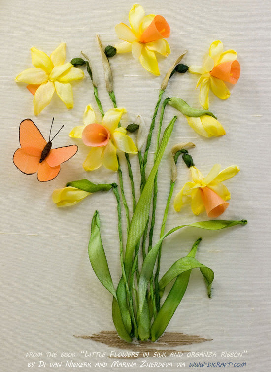 Narcissus kit from little flowers book