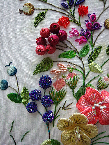 Beautiful stumpwork – Dicraft Embroidery