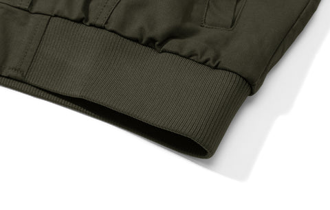 Men's Cotton Cargo Jackets Stand Collar Lightweight Tactical Jacket Windbreaker 4 Pockets