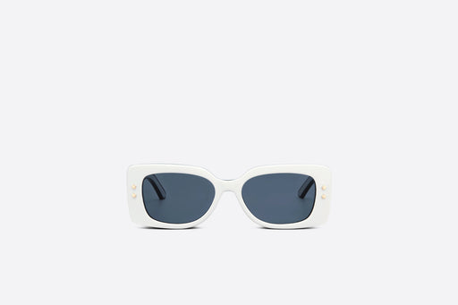 DiorPacific S1U White Square Sunglasses - SHADESORIGINATORS
