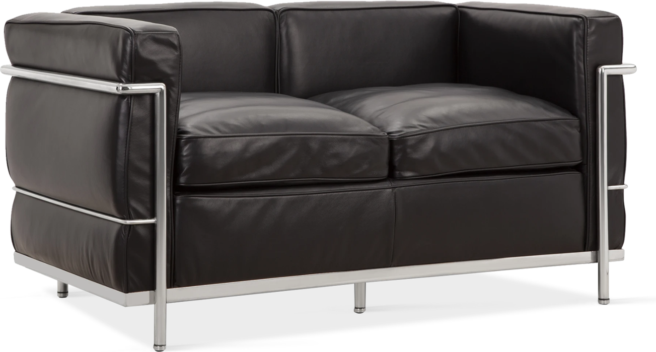 Petit de estilo LC2 - Sofá de 2 asientos – Designer Editions