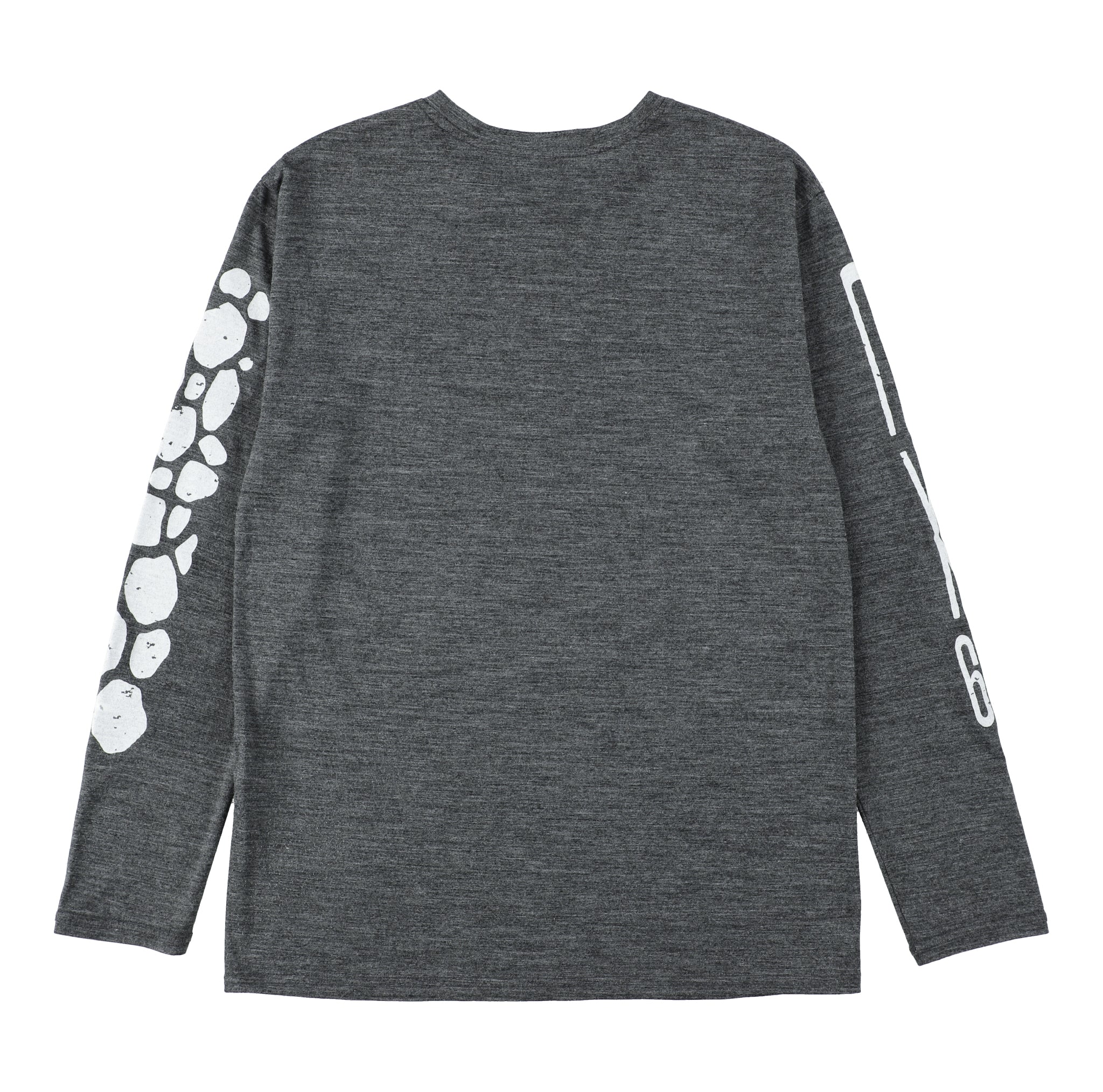 MERINO LONG SLEEVE T-SHIRT- #01（BLACK） – PAPERSKY WEAR STORE