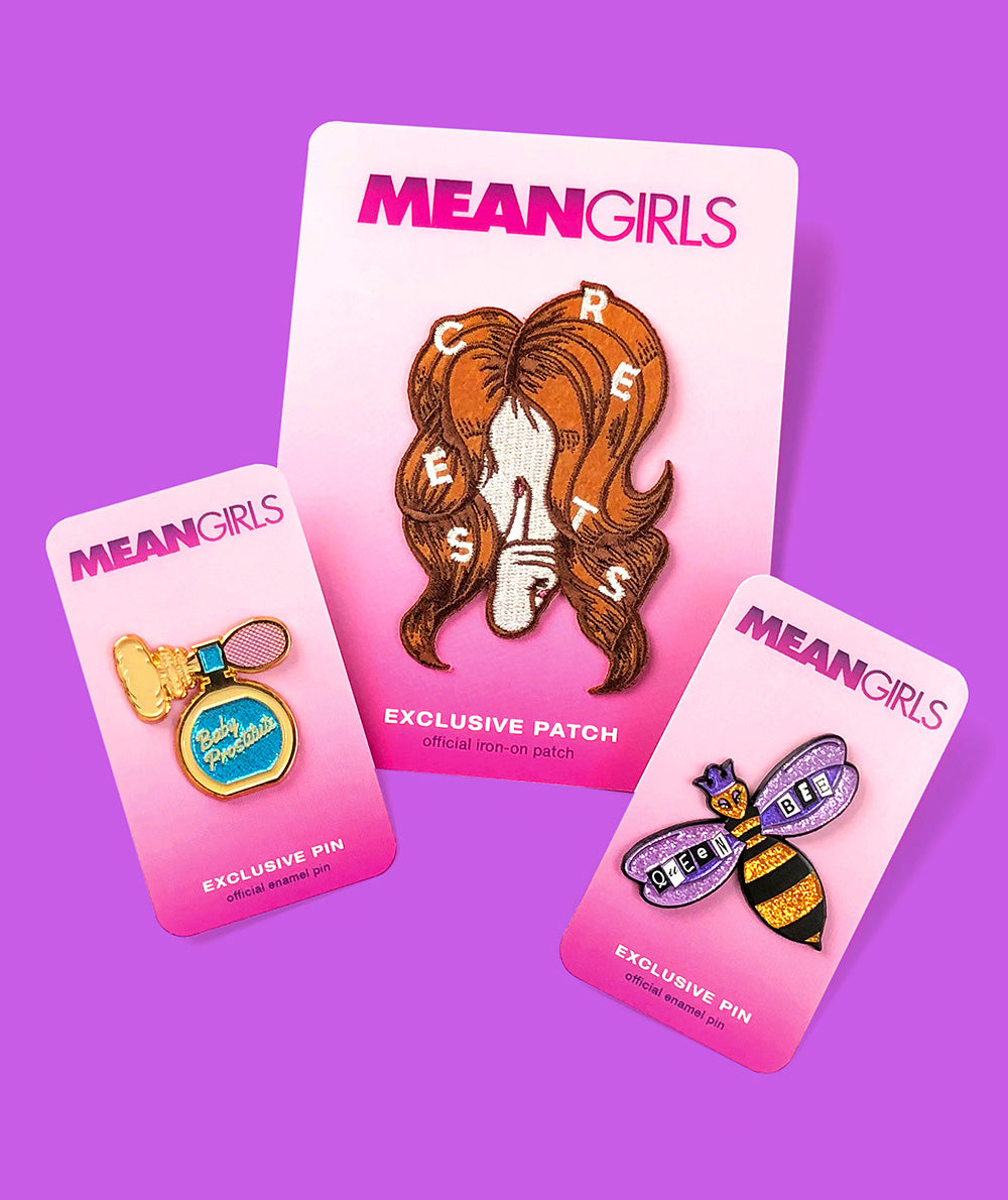 mean girls sticker  Girl stickers, Mean girls, Enamel pins