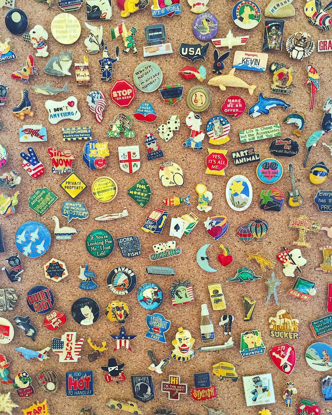 Vintage Pins + Patches – Strange Ways