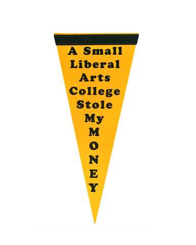 College Theft Liberal Arts Small Pennant