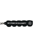 Stand Together Raised Fists PVC Keychain-On Point Pins-Strange Ways