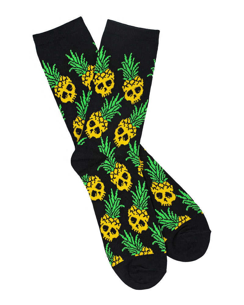 Pineapple Skull Socks – Strange Ways